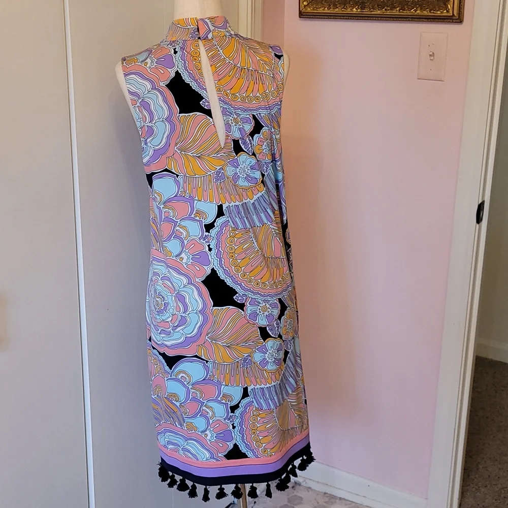 TRINA TURK fringe dress - Picture 4 of 6